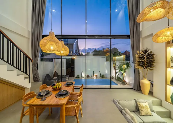 Villa Arcelio Modern 2br Pool & Reload Sanctuary Gym Canggu (Bali)