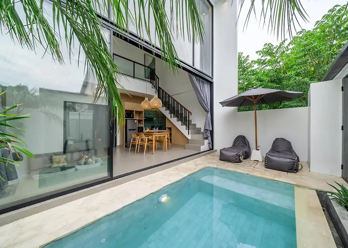 Arcelio Modern 2br Pool & Reload Sanctuary Gym Canggu (Bali)