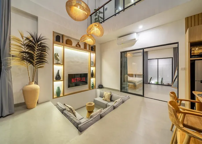 Arcelio Modern 2br Pool & Reload Sanctuary Gym Villa Canggu (Bali)