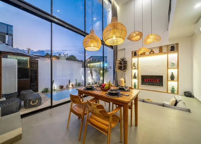 Arcelio Modern 2br Pool & Reload Sanctuary Gym Canggu (Bali)