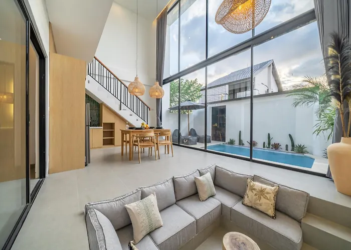 Arcelio Modern 2br Pool & Reload Sanctuary Gym Villa Canggu (Bali)