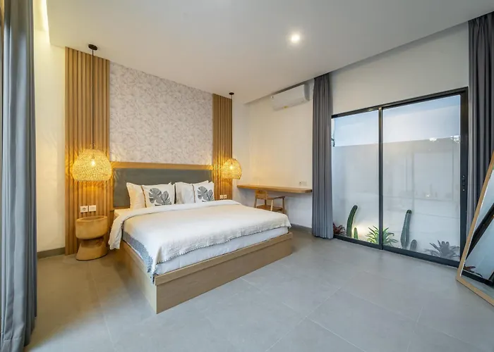 Arcelio Modern 2br Pool & Reload Sanctuary Gym * Canggu (Bali)