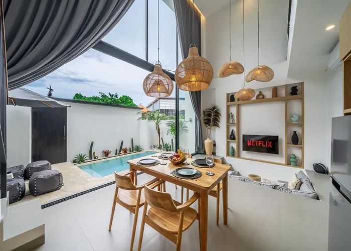 Villa Arcelio Modern 2br Pool & Reload Sanctuary Gym Canggu (Bali)
